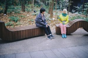 【鈴木福×アオイヤマダ】「何者かになりたい」を模索する10代へ。[大手町の森]で、ふたり。