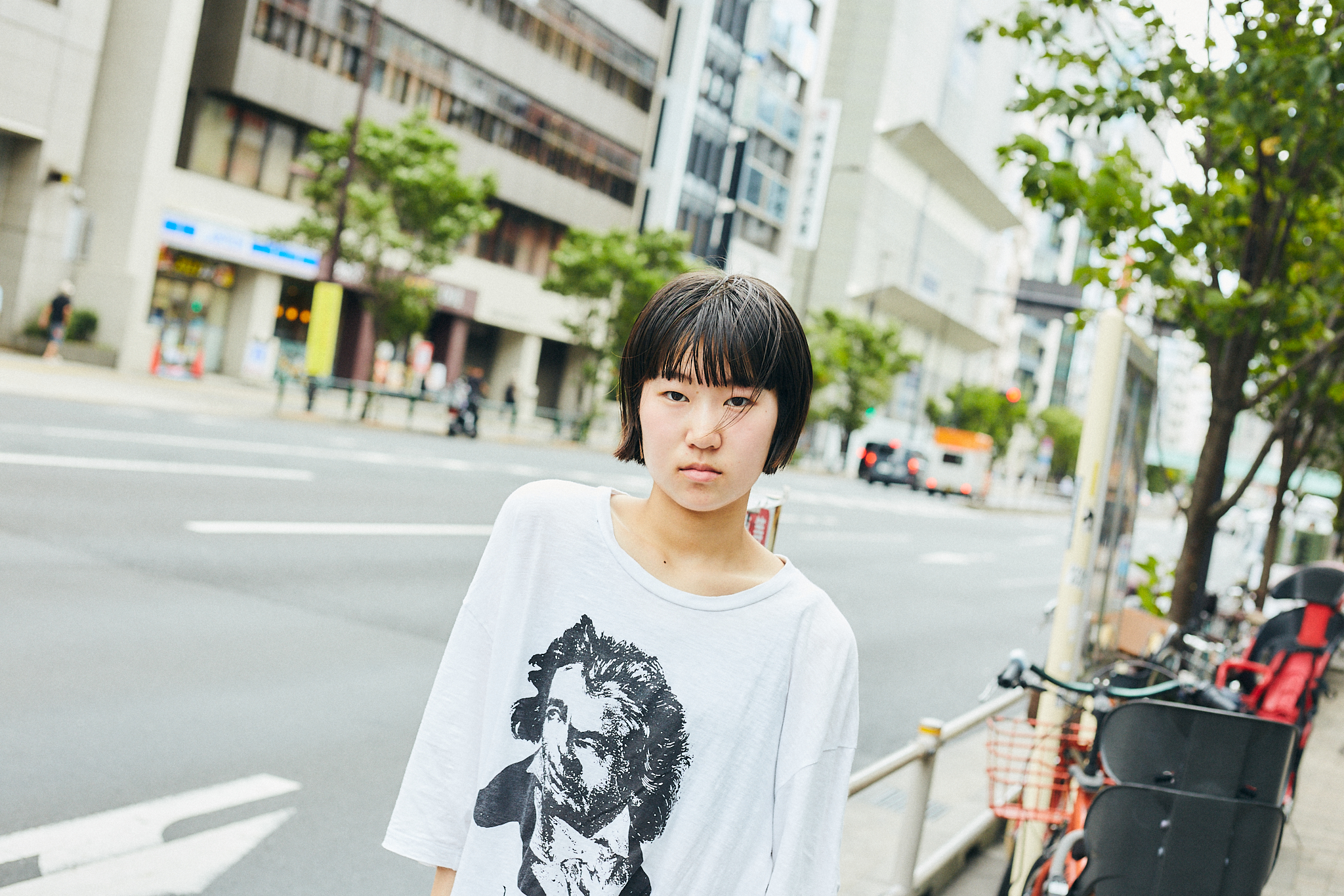 服は作られるまでの背景を伝えていくもの。工場から選び抜いた児島のジーンズづくりに励む高校生【Koko・18歳】