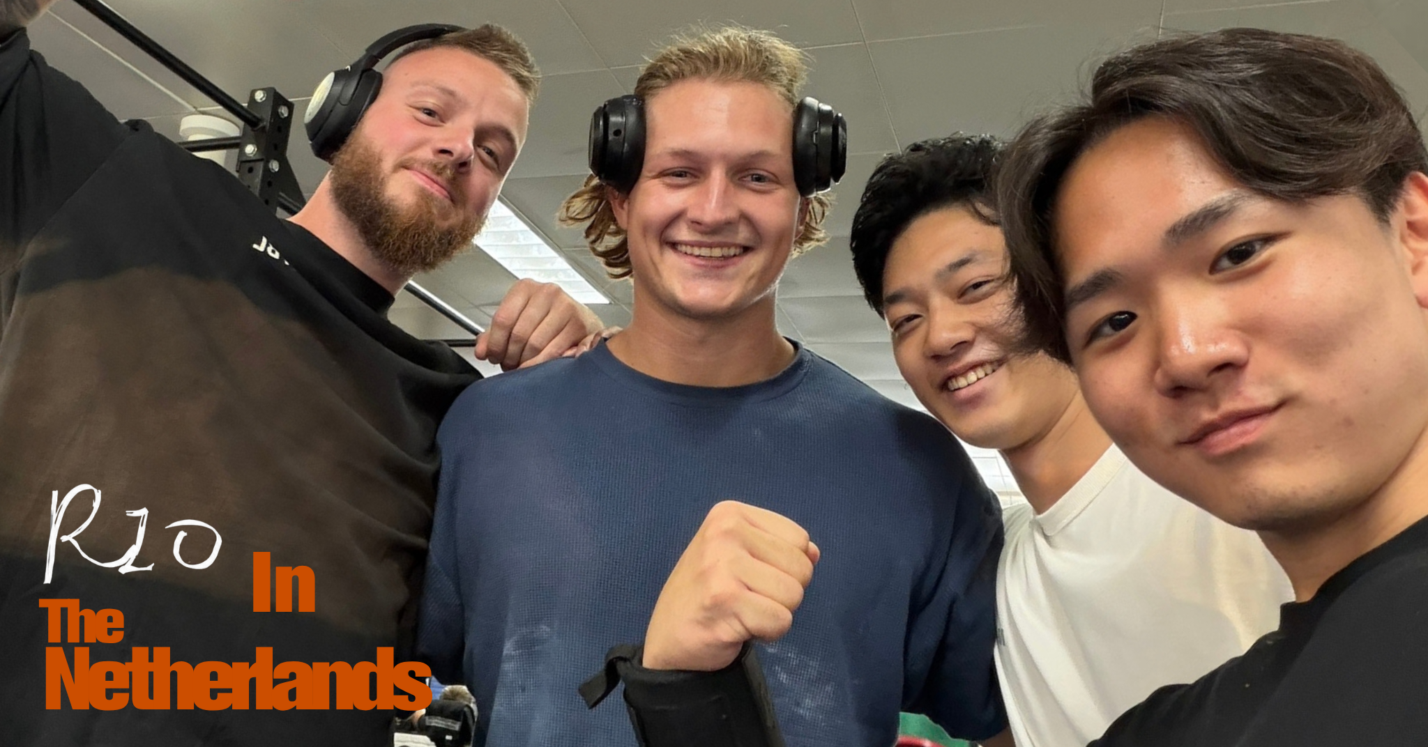 筋トレガチ勢による筋肉留学の記録 Rio in The Netherlands #1【Steenz Abroad】
