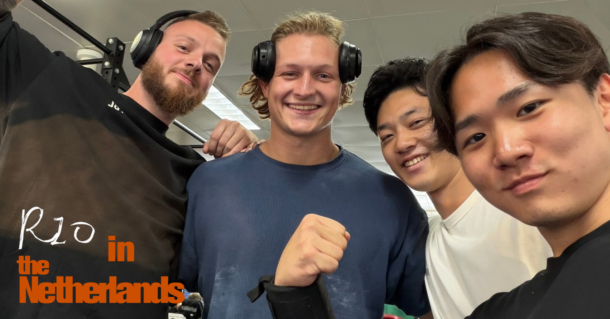 筋トレガチ勢による筋肉留学の記録 Rio in the Netherlands #1【Steenz Abroad】